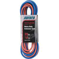 TPE-Rubber Extension Cord with Light Indicator, All-Weather, SJEOW, 14/3 AWG, 15 A, 3 Outlet(s), 25' Northern Industrial Supply Inc.