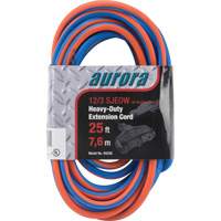 TPE-Rubber Extension Cord with Light Indicator, All-Weather, SJEOW, 12/3 AWG, 15 A, 3 Outlet(s), 25' Northern Industrial Supply Inc.