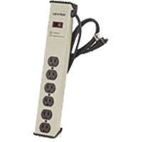 Surge Protector Strip, 6 Outlets, 900 J, 1500 W, 6' Cord Northern Industrial Supply Inc.