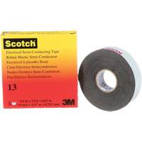 Ruban isolant semi-conducteur Scotch, 19 mm (3/4") x 4,6 m (15'), Noir, 30 mils Northern Industrial Supply Inc.