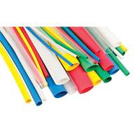 Heat Shrink Tubing, Thin Wall, 1/2', 0.25" (6.35mm) - 0.25" (6.35mm) Northern Industrial Supply Inc.