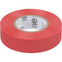 Electrical Tape, 19 mm (3/4") x 18 M (60'), Red, 7 mils Northern Industrial Supply Inc.