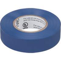 Electrical Tape, 19 mm (3/4") x 18 M (60'), Blue, 7 mils Northern Industrial Supply Inc.