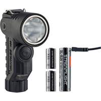 Lame de poche &agrave; alimentation multiple &agrave; angle droit pour casque Vantage 180 X, DEL, Piles Rechargeable/CR123A, Polym&egrave;re de nylon Northern Industrial Supply Inc.