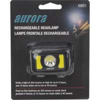 Headlamp, LED, 350 Lumens, 2 Hrs. Run Time, Rechargeable Batteries Northern Industrial Supply Inc.