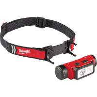 Lampe frontale pour casque de s&eacute;curit&eacute; USB REDLITHIUM, DEL, 600 lumens, 5 hres de fonctionnement, piles Rechargeable Northern Industrial Supply Inc.