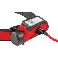 Lampe frontale pour casque de s&eacute;curit&eacute; USB REDLITHIUM, DEL, 600 lumens, 5 hres de fonctionnement, piles Rechargeable Northern Industrial Supply Inc.