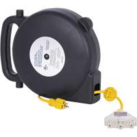 JPCR-1450 ABS Extension Cord Reel, Indoor/Outdoor, SJTW, 14 AWG, 13 A, 45' Northern Industrial Supply Inc.