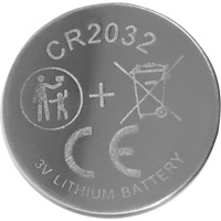 CR2032 Lithium Battery, 3 V Northern Industrial Supply Inc.