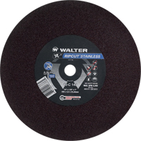 Ripcut Stainless Steel Cut-Off Wheel for Stationary Saws, 14" x 1/8", 1" Arbor, Type 1, Aluminum Oxide, 4400 RPM Northern Industrial Supply Inc.